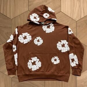 DENIM TEARS Hoodie Brown